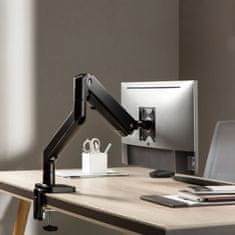 Brateck LDT60-C012 HEAVY DUTY asztali monitortartó 1 monitorhoz, fekete színben