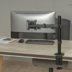 Brateck LDT66-CO12 asztali monitortartó 1 monitorhoz, fekete színben