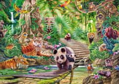 Schmidt Puzzle Vad természet: Ázsia állatai 1000 db