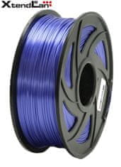 XtendLan PLA filament 1,75mm átlátszó lila 1kg