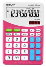 Sharp ELM 332 asztali számológép - rózsaszín