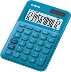 CASIO MS-20UC asztali számológép, kék színű