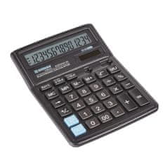 Donau TECH asztali számológép, K-DT4141 - 14 számjegyű kijelző, fekete színű