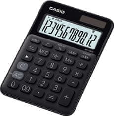 CASIO MS-20UC asztali számológép, fekete színű