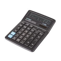 Donau TECH asztali számológép, K-DT4141 - 14 számjegyű kijelző, fekete színű