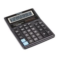Donau TECH asztali számológép, K-DT4127 - 12 számjegyű kijelző, fekete színű