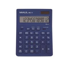 MAUL MXL 12 asztali számológép - 12 számjegy, kék