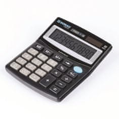 Donau TECH asztali számológép, K-DT4102 - 10 számjegyű kijelző, fekete színű