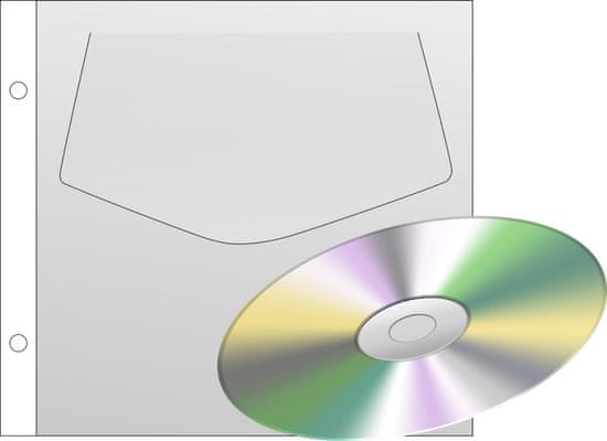 Karton P+P Karton P+P átlátszó CD-hüvelyek, 10 db