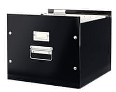 LEITZ Click-N-Store akasztós doboz - A4, fekete