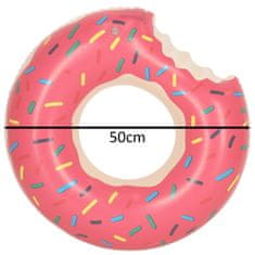 Aga Gyermek felfújható gyűrű Donut 50cm rózsaszín
