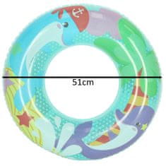 Bestway 36113 Felfújható úszógumi 51cm Delfin 2-4 éveseknek