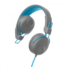 Jlab Studio Wired On Ear mikrofonos fejhallgató szürke-kék (IEUHASTUDIORGRYBLU) (IEUHASTUDIORGRYBLU)