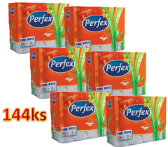 Perfex PACK WC-papír 3 rétegű. 6x24 db