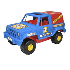 Wader Wader: Color cars Jeep - kék-piros (37091) (37091)