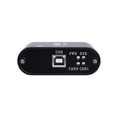 Waveshare USB-CAN FD ipari kétcsatornás adapter - interfész és adatelemző