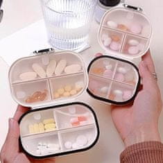 PrimePick Egy doboz gyógyszerek és más kiegészítők tárolására, PillBox