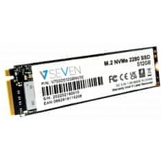 V7 V7SSD512GBNV3E 512GB PCIe NVMe M.2 2280 SSD meghajtó