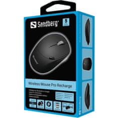 Sandberg 631-02 Optikai Egér 1600DPI Fekete