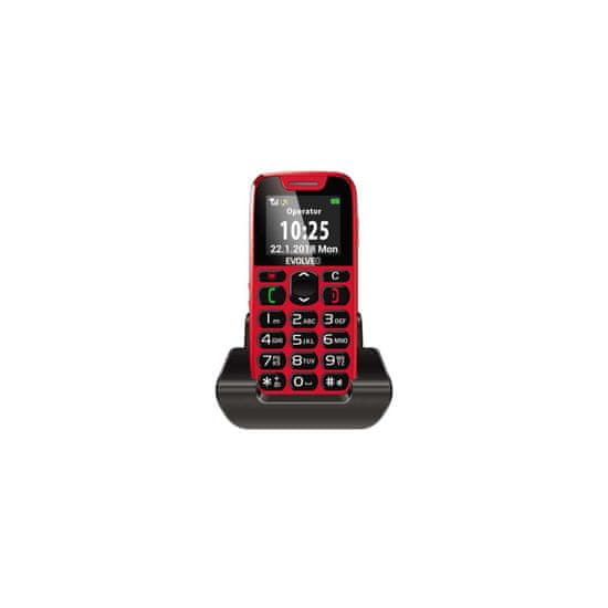 Evolveo EasyPhone SGM EP-500-RED Dual SIM Piros Hagyományos telefon