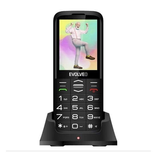 Evolveo Easyphone XO SGM EP-630-XOB Dual SIM Fekete Hagyományos telefon