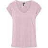 Női póló PCKAMALA Comfort Fit 17095260 Dawn Pink (Méret S)