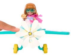 Mattel Barbie Chelsea és egy repülőgép HTK38