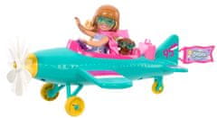Mattel Barbie Chelsea és egy repülőgép HTK38