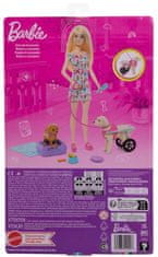 Mattel Barbie baba kerekesszékes kutyussal HTK37