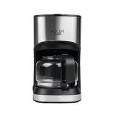 Adler AD4407 Filteres Kávéfőző 550W 0.7L Fekete-ezüst