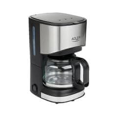 Adler AD4407 Filteres Kávéfőző 550W 0.7L Fekete-ezüst