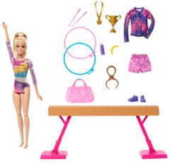 Mattel Barbie Tornász a gerendán HRG52