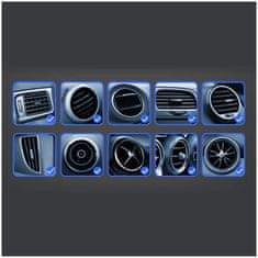 HURTEL Gravitációs autós tartó okostelefonhoz a hűtőrácson kék YC08