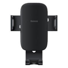 BASEUS Gravitációs autós tartó szellőzőrácshoz fekete SUJS000001 Baseus