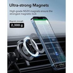 ESR ESR Halolock mágneses tartó MagSafe-vel autós szellőzőnyílásokhoz - szürke