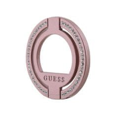Guess Guess MagSafe Ring strasszkő tartó - rózsaszín