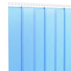 Vidaxl kék PVC ajtófüggöny 200 mm x 2 mm 25 m 153871