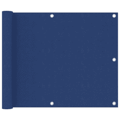 kék oxford-szövet erkélynapellenző 75 x 300 cm