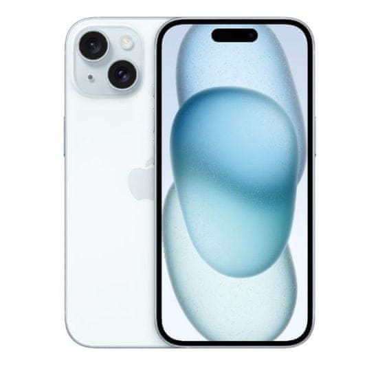 Apple iPhone 15 5G MTP43SX/A 6GB 128GB Dual SIM Kék Okostelefon