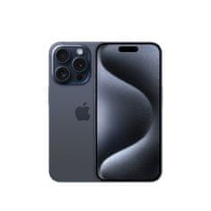 Apple iPhone 15 Pro 5G MTVA3SX/A 8GB 512GB Dual SIM Kék Okostelefon