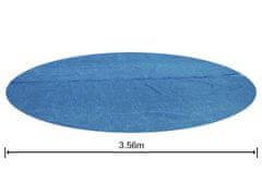 RAMIZ Bestway medence takaró fólia kék színben 356 cm-es