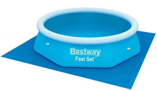 Bestway Bestway Flowclear aljtakaró, 244x244 cm