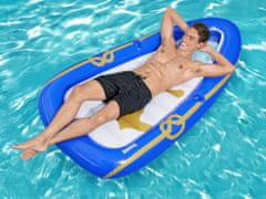 Bestway Csónak alakú felfújható matrac, Bestway, PVC, 190 x 107 cm, Többszínű