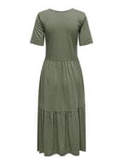 Jacqueline de Yong Női ruha JDYDALILA Loose Fit 15195291 Deep Lichen Green (Méret S)
