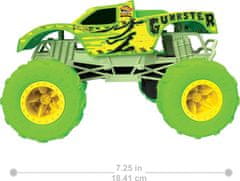 Hot Wheels RC Monster Trucks Gunkster világít a sötétben 1:15 HTP15