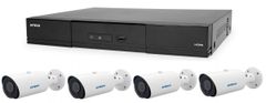Avtech Kamera készlet 1x NVR AVH1109 és 4x 5MPX IP Motorzoom Bullet kamera DGM5546SVAT + 4x UTP kábel 1x RJ45 - 1x RJ45 Cat5e 15m!