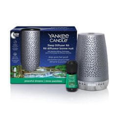 Yankee Candle Aroma diffúzor Peaceful Dreams Sleep Diffuser Kit
