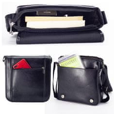 Dollcini Dollcini férfi üzleti táska, vízálló, karcálló, üzleti, utazási, 45-55cm/3,8cm , fekete
