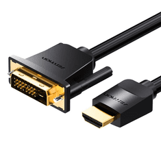 Vention ABFBH video átalakító kábel 2 M HDMI A-típus (Standard) DVI-D Fekete (ABFBH)