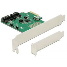 DELOCK 2x SATA bővítő kártya PCI-E (90392) (90392)